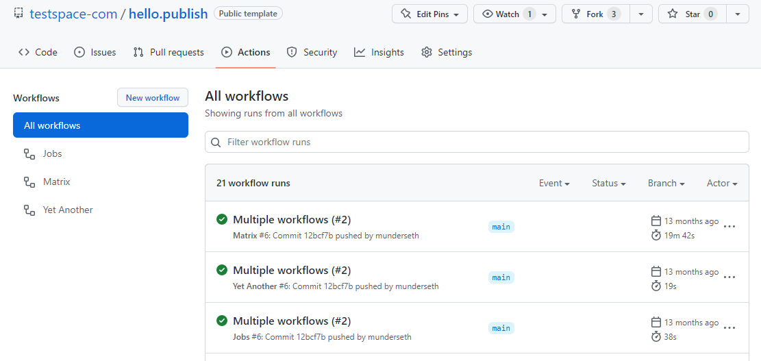 Visualizing GitHub Automated Test Results Www testspace