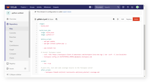 GitLab CI YML